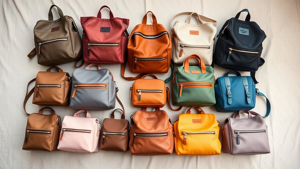 stylish functional mom backpacks