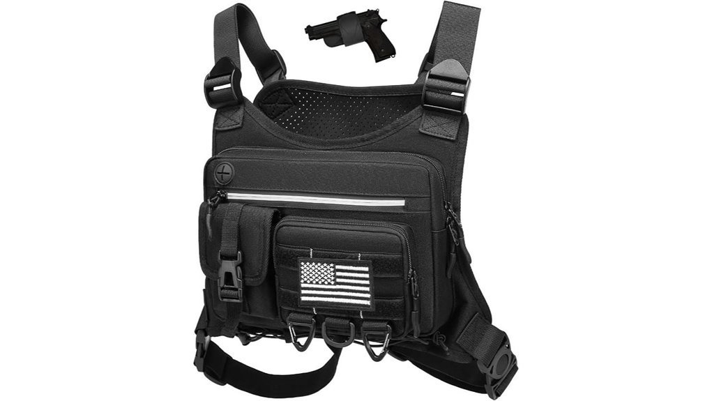 tactical chest bag pistol