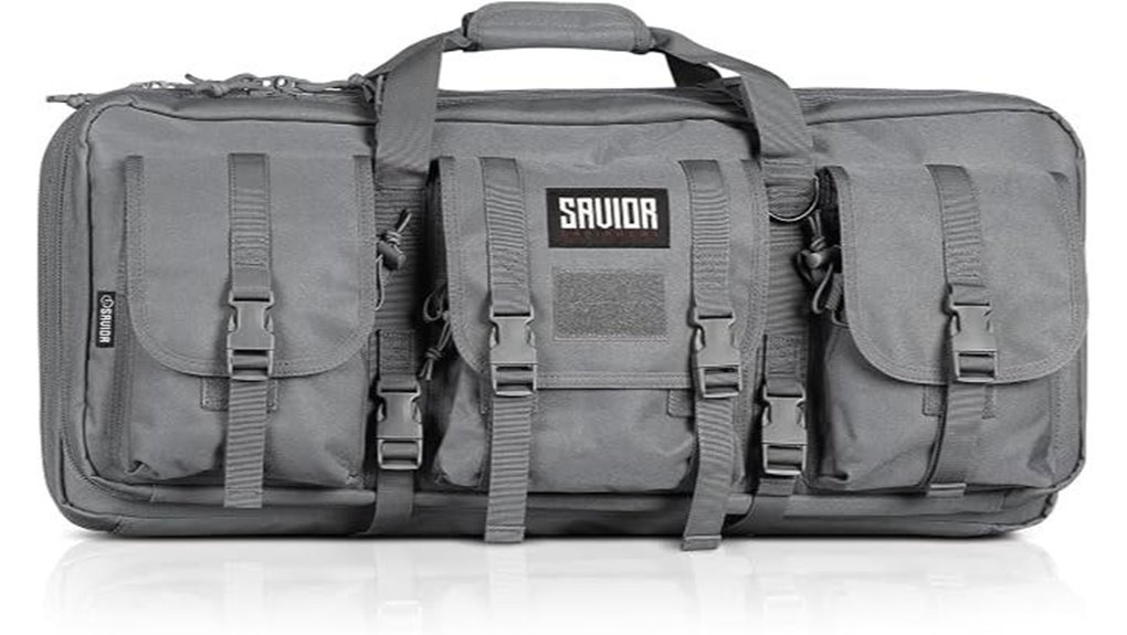 tactical double short gun case