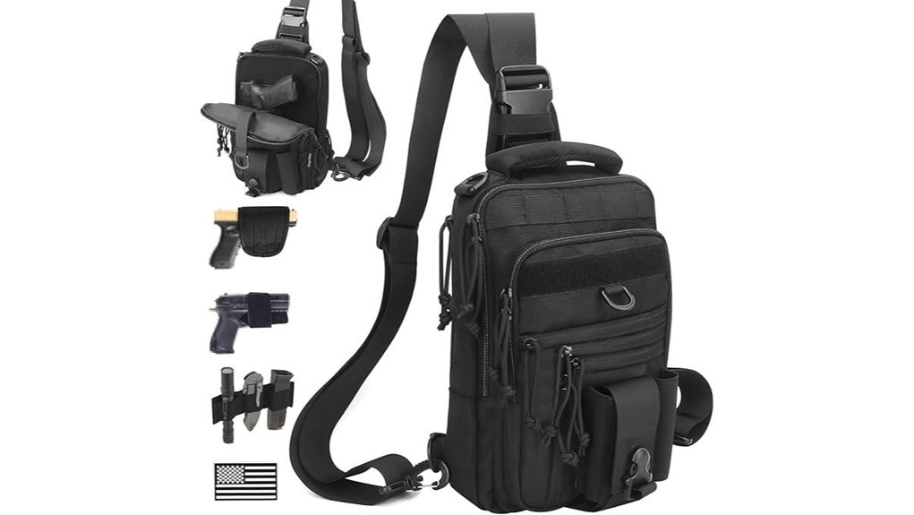 tactical dual pistol chest holster