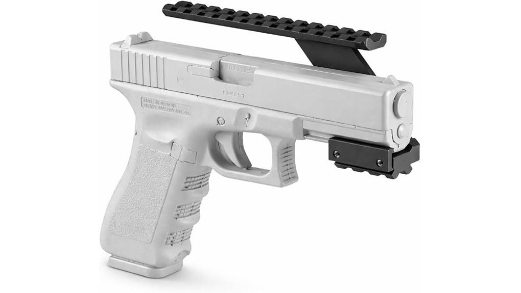 tactical pistol rail system