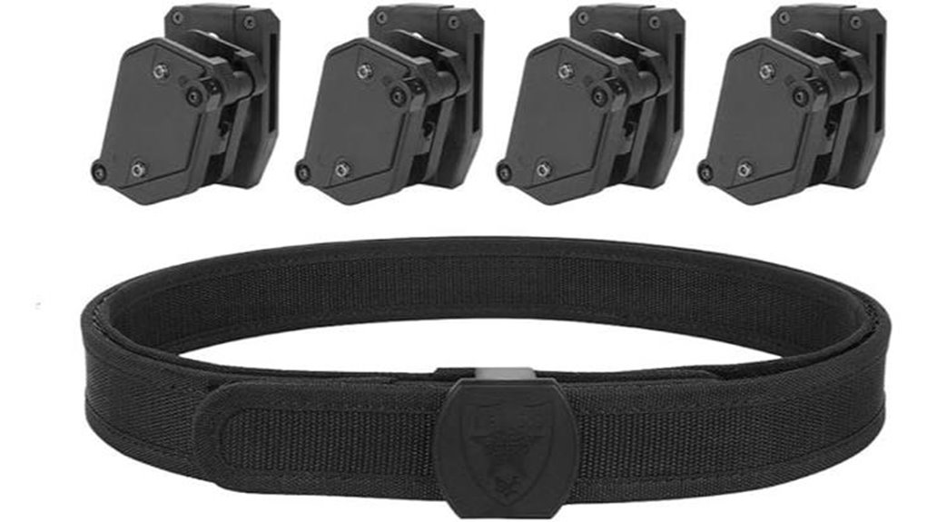 tactical shooting belt set
