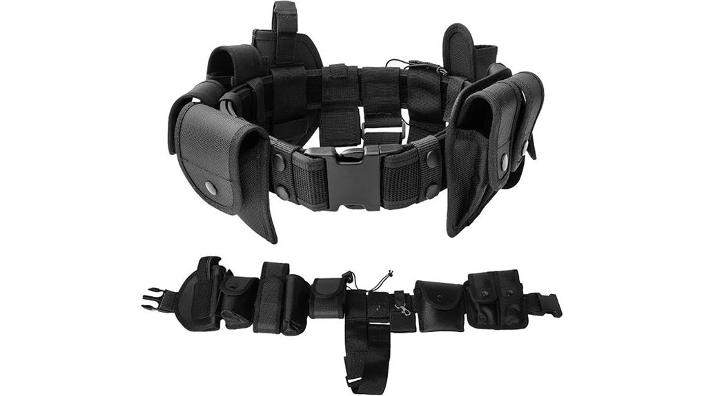 ten piece police belt set