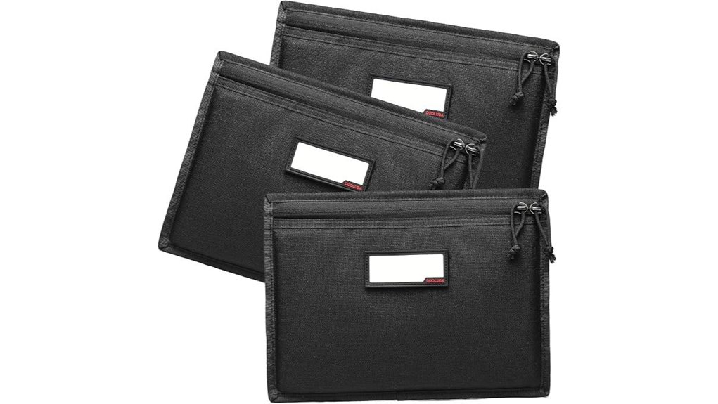 three soft gun cases
