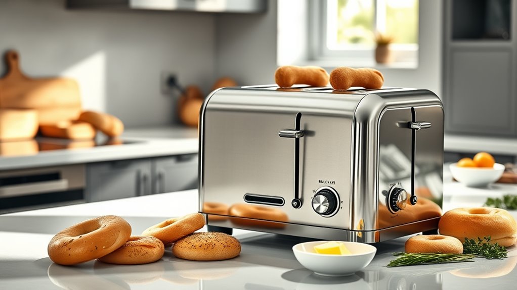 toaster features and controls