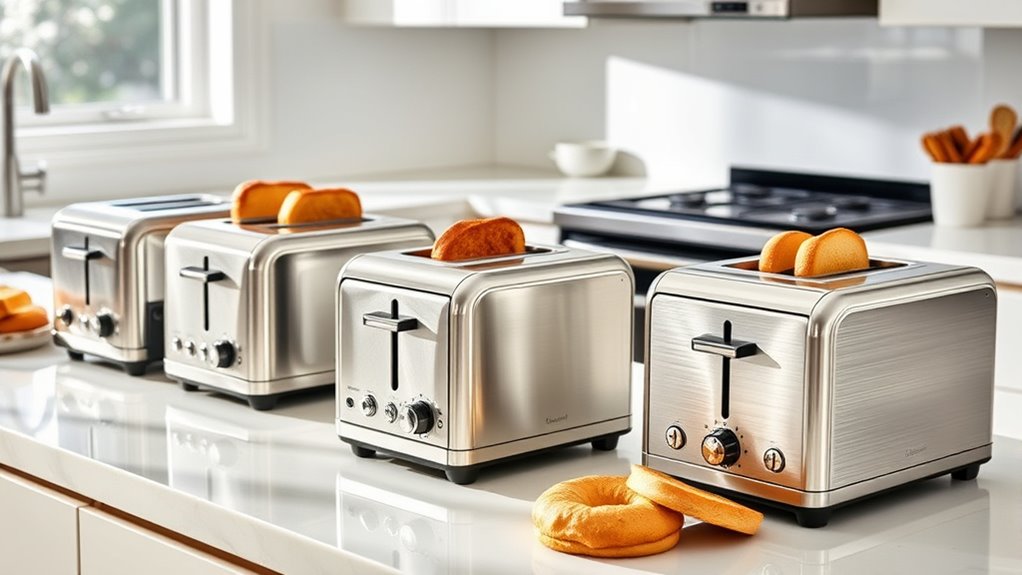 toaster features and durability