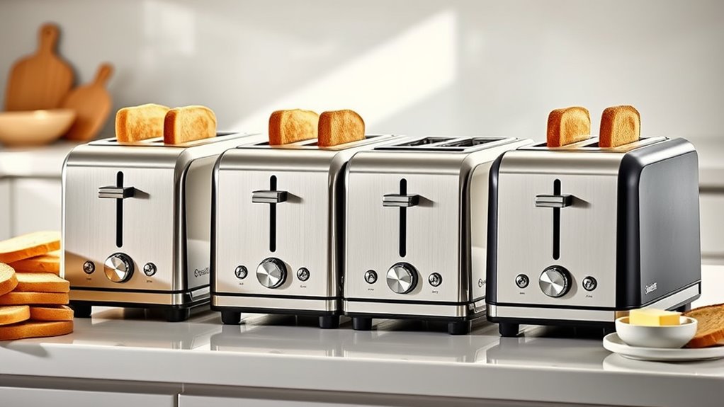 toaster features and performance