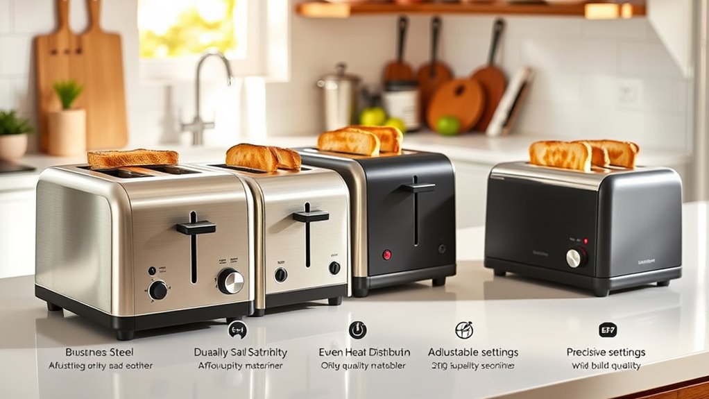 toaster features and safety