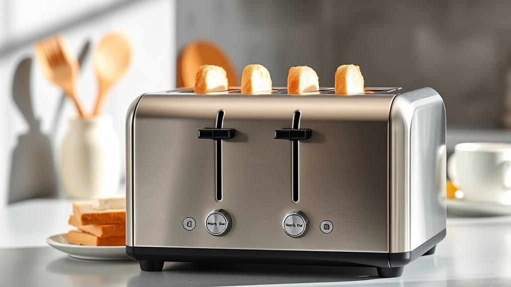 toaster features and safety