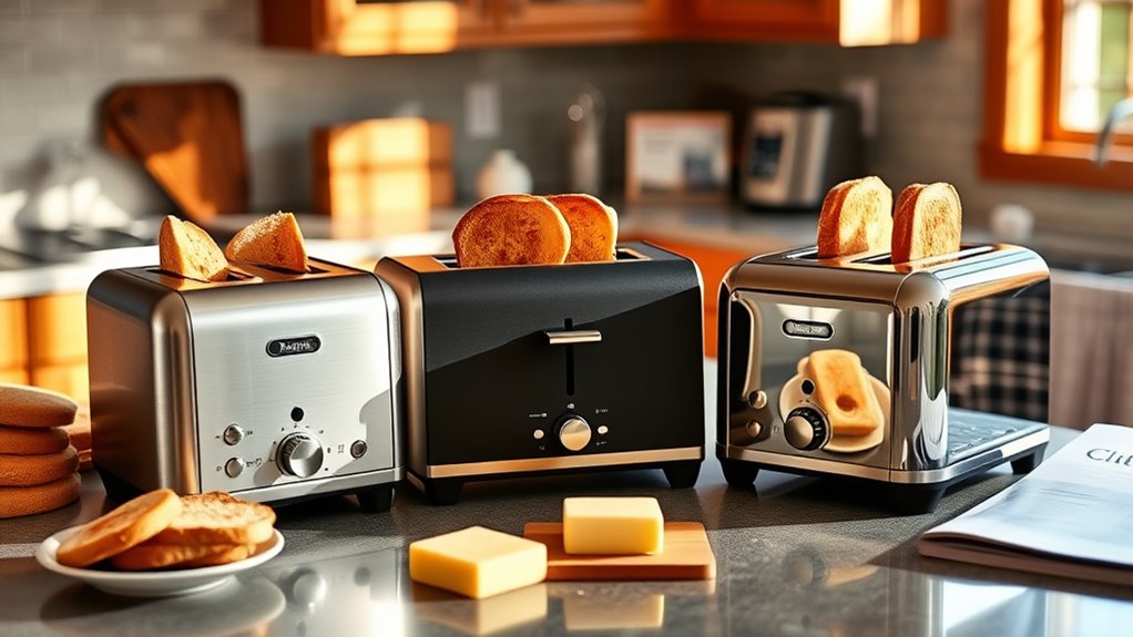 toaster features and safety