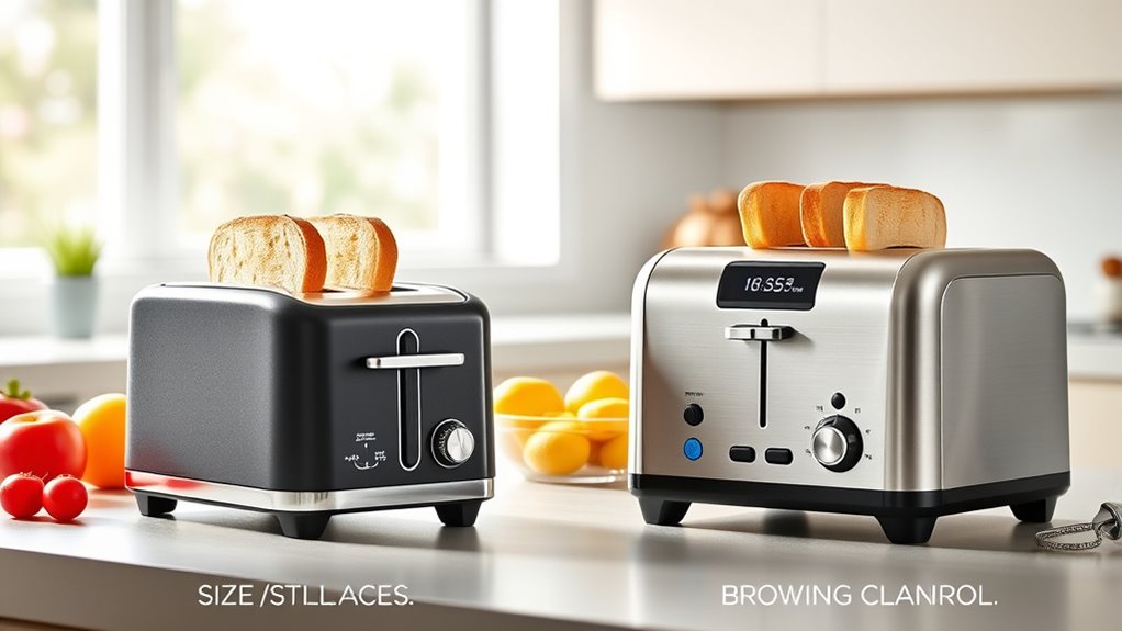 toaster features and safety