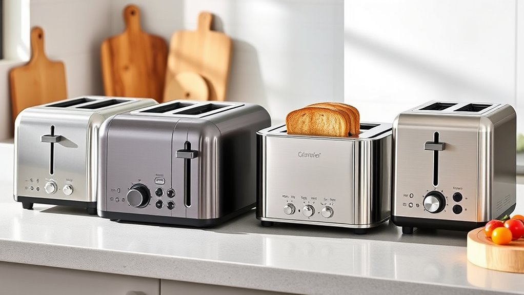 toaster features and safety