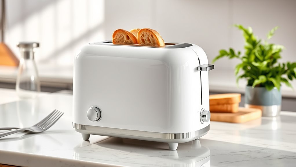 toaster features and settings
