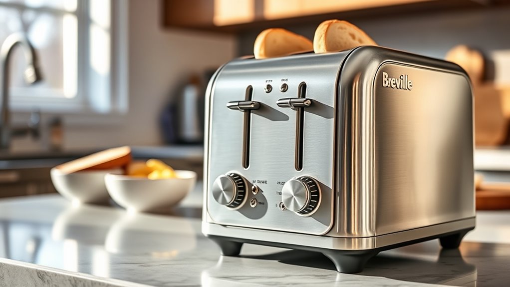 toaster features and settings