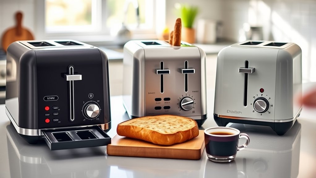 toaster features and size
