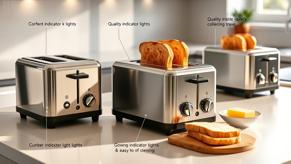 toaster size and features
