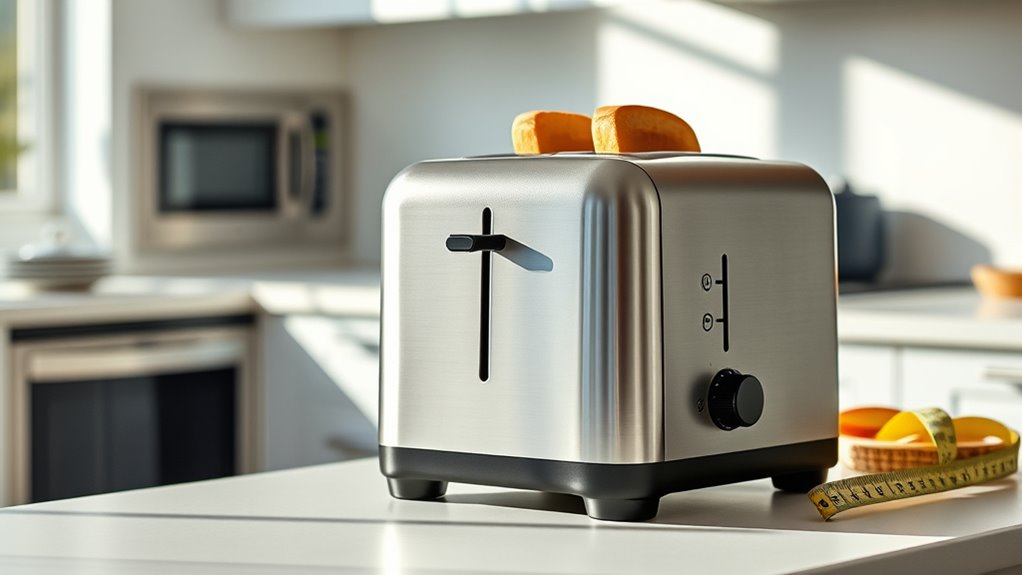toaster size and features