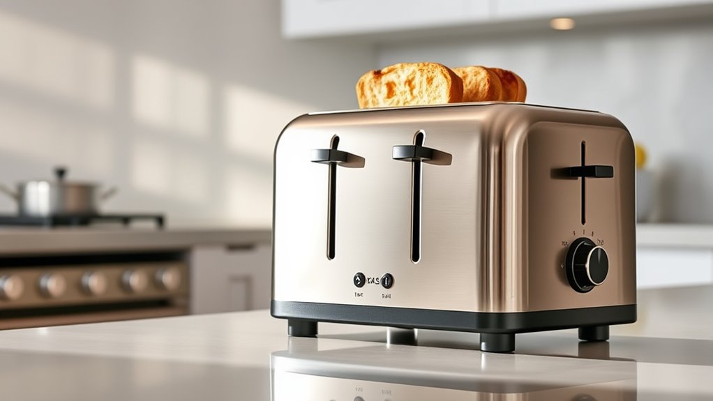toaster slot size and features