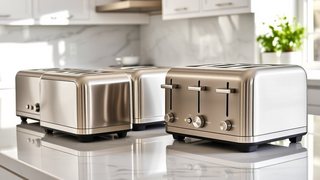 top 15 stainless steel toasters