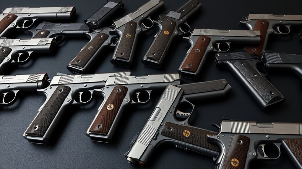 top 1911 45 pistols