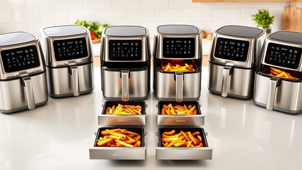 top 2 drawer air fryers