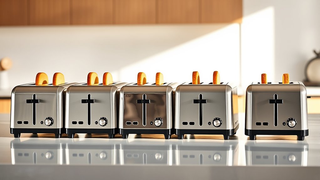 top 2 slice wide slot toasters