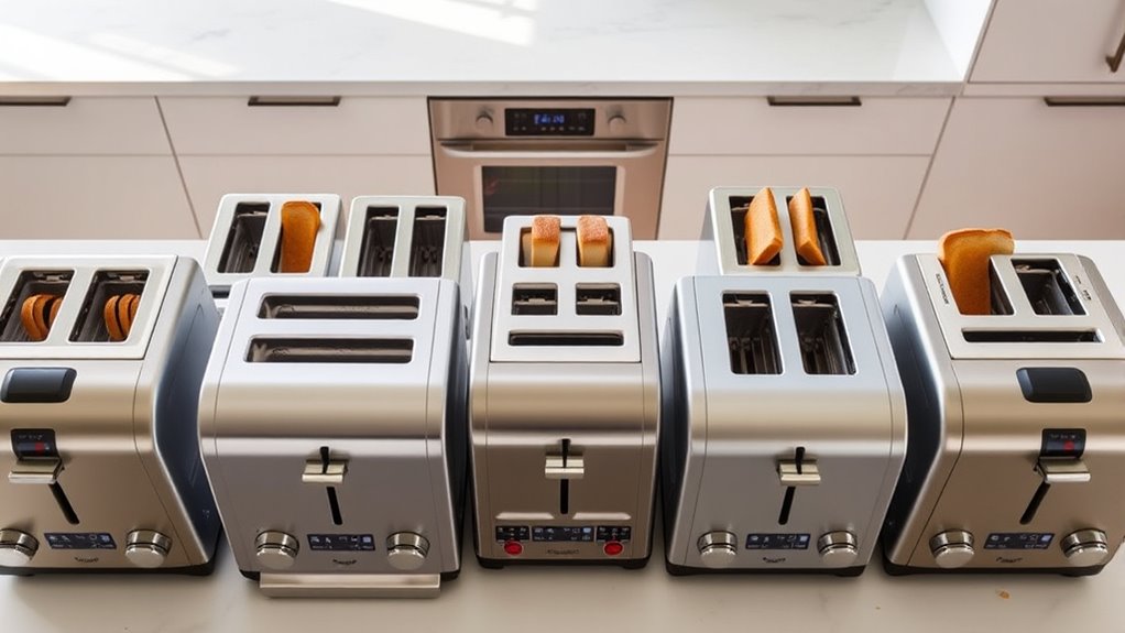 top 2 slice wide slot toasters