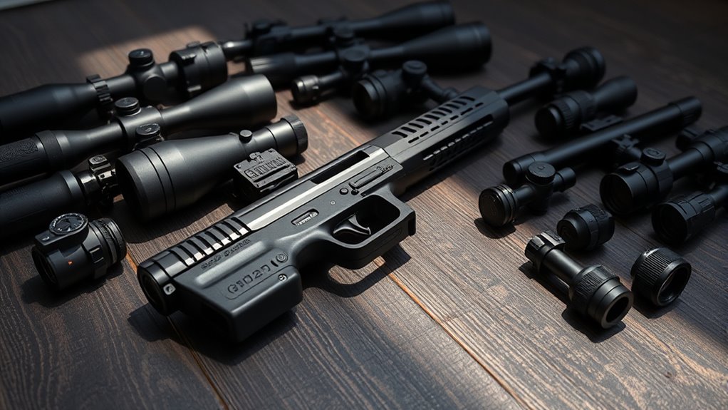 top 300 blackout pistol optics