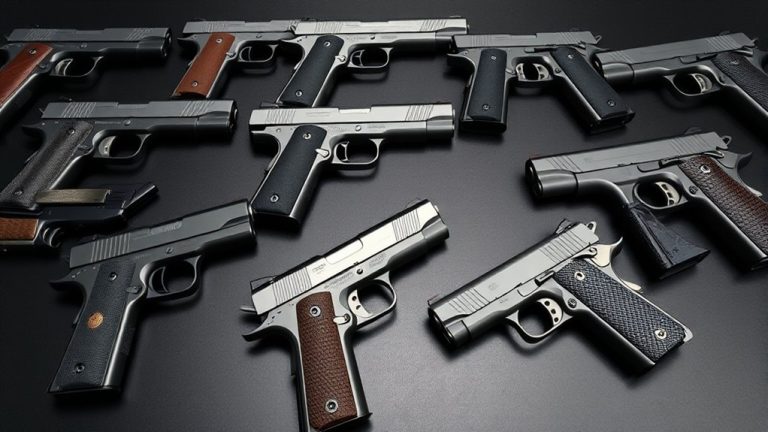top 40 caliber 1911 pistols