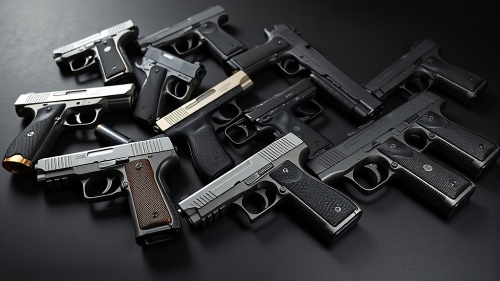 top 40 caliber pistols