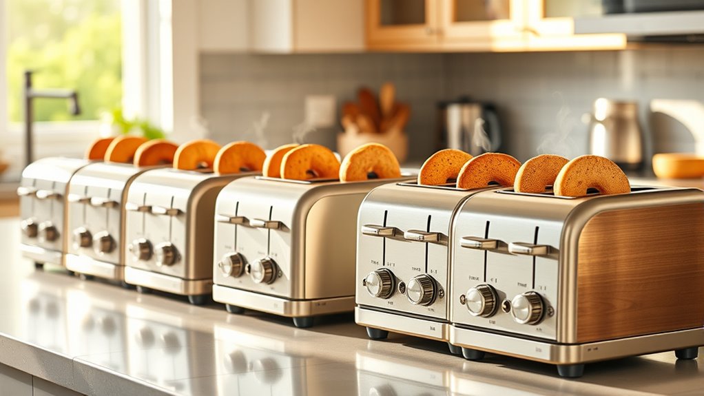 top 4 slice bagel toasters