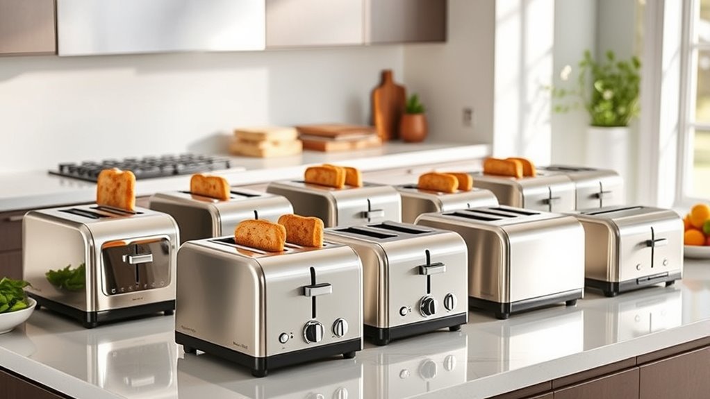 top 4 slice long slot toasters