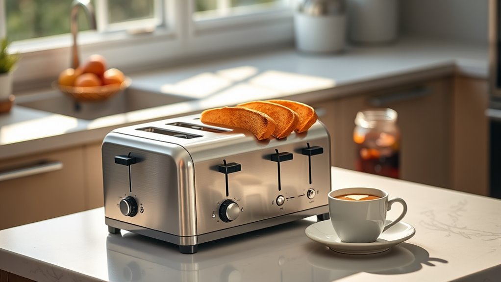 top 4 slice wide slot toasters