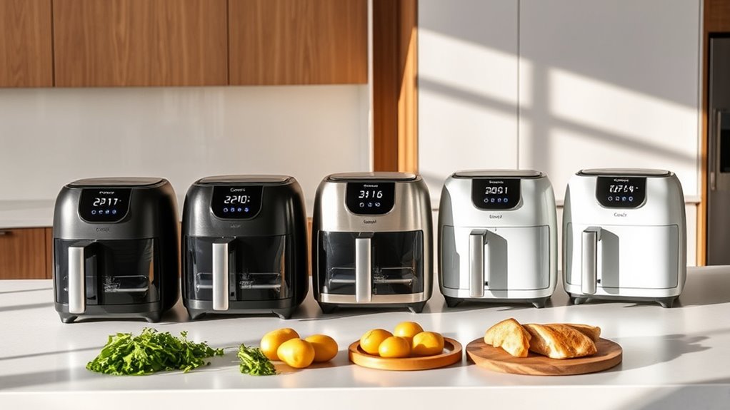 top 5 air fryer toaster ovens