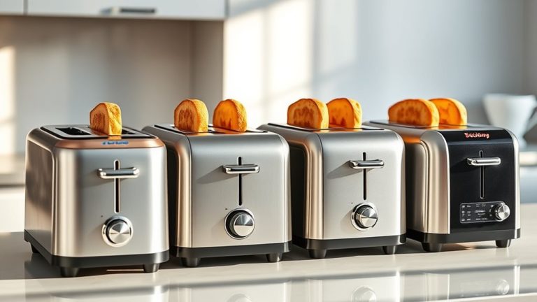 top 8 four slice toasters