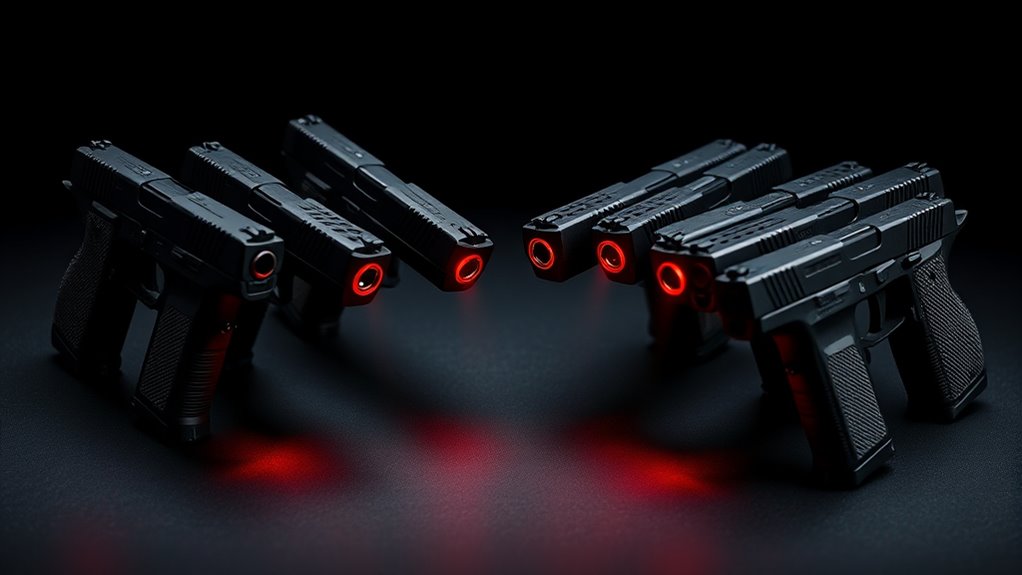 top 9mm pistols with laser