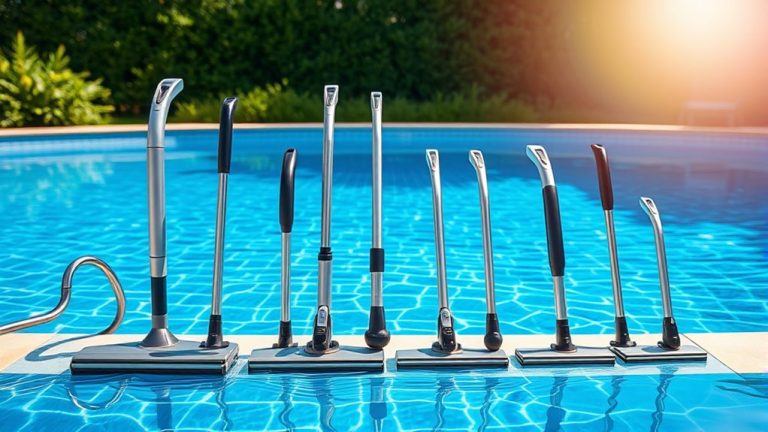 top above ground pool vacuums