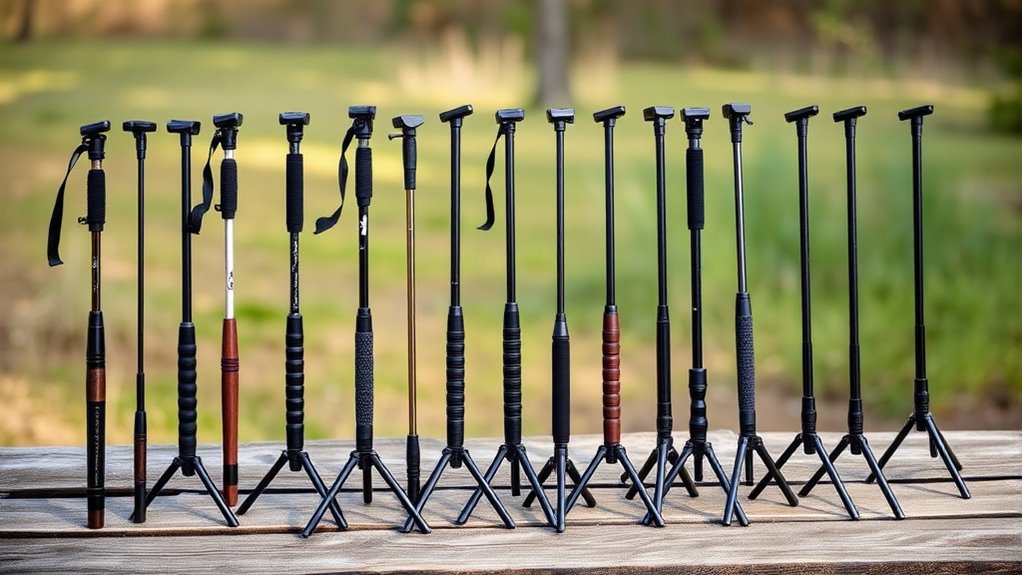 top adjustable shooting sticks