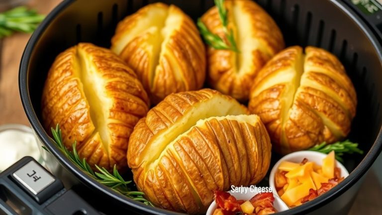 top air fryer baked potatoes