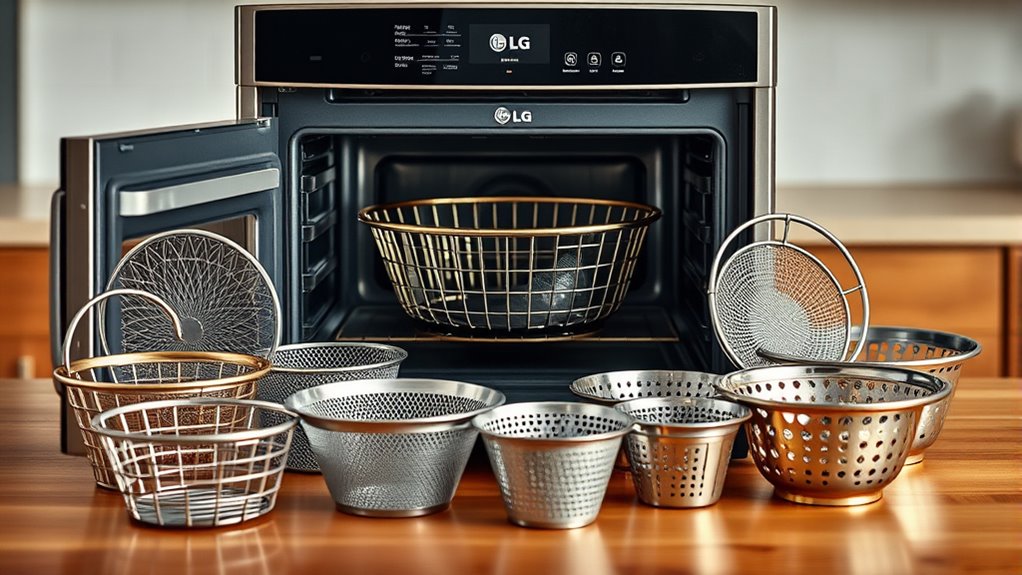 top air fryer baskets