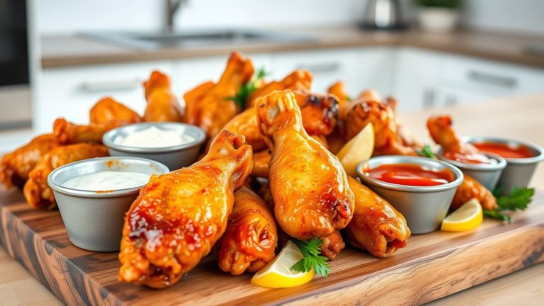 top air fryer chicken wings