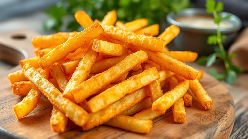 top air fryer fries