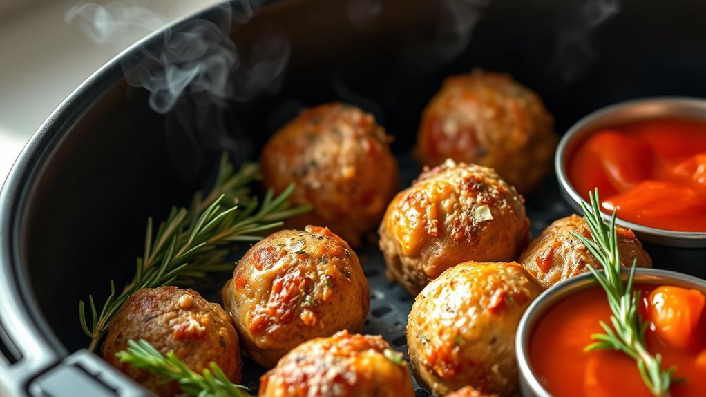 top air fryer meatball recipes