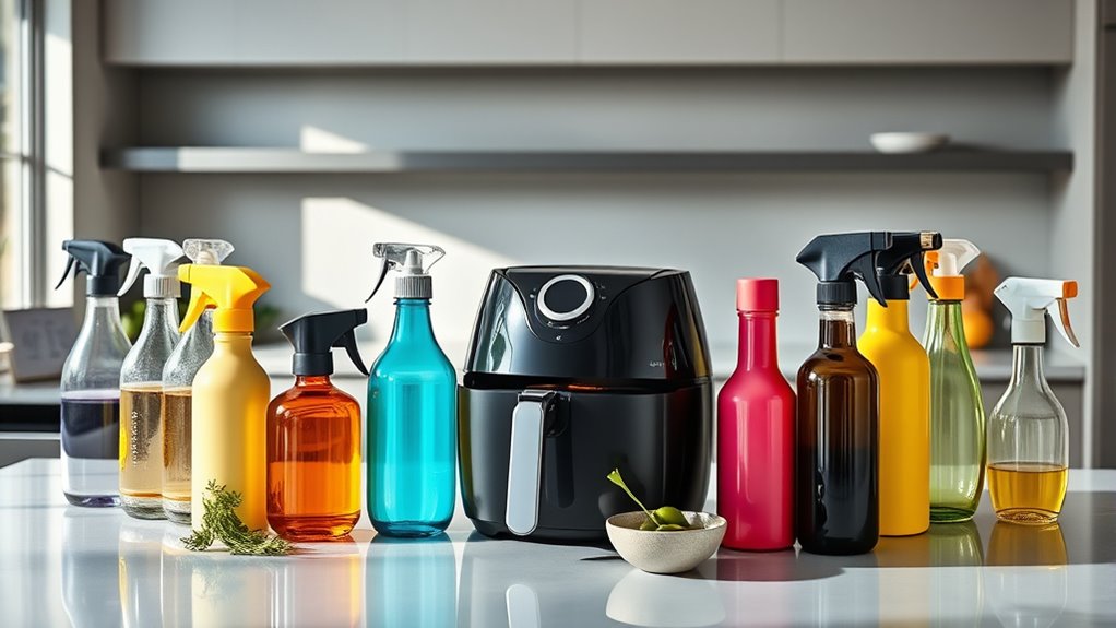 top air fryer oil sprayers