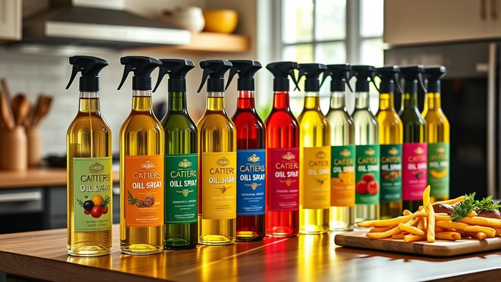 top air fryer oil sprays