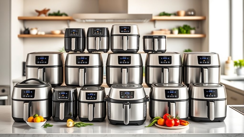 top air fryer pressure cooker combos
