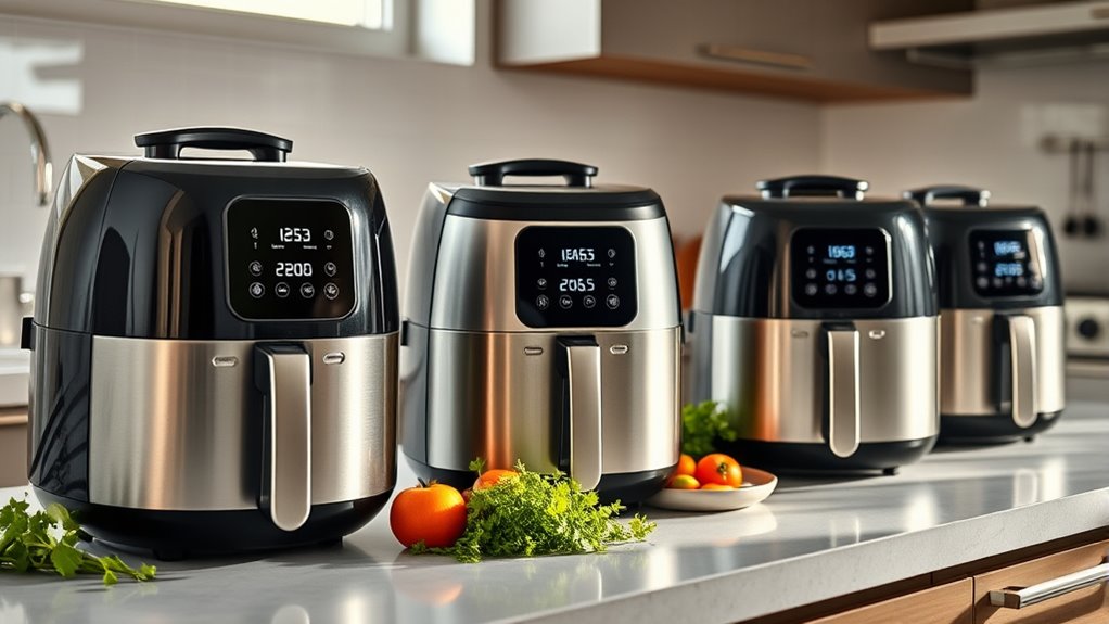 top air fryer pressure cookers