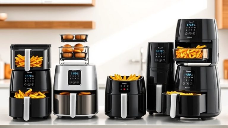 top air fryer rack options