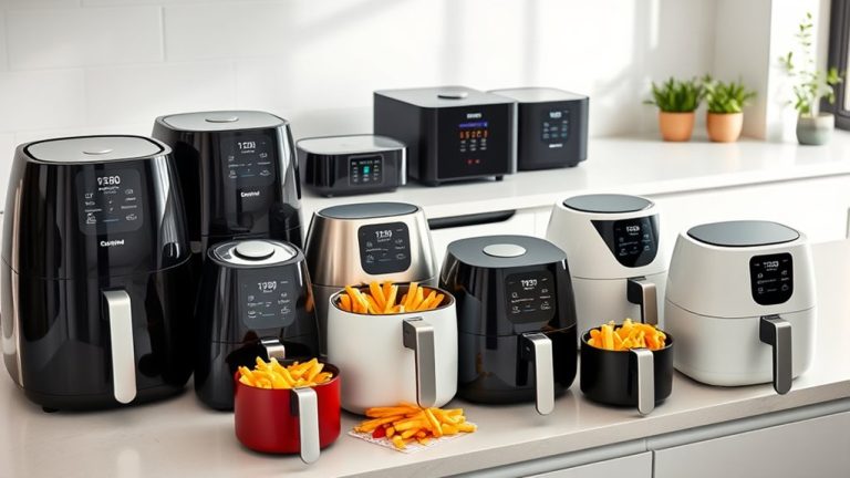 top air fryer selections
