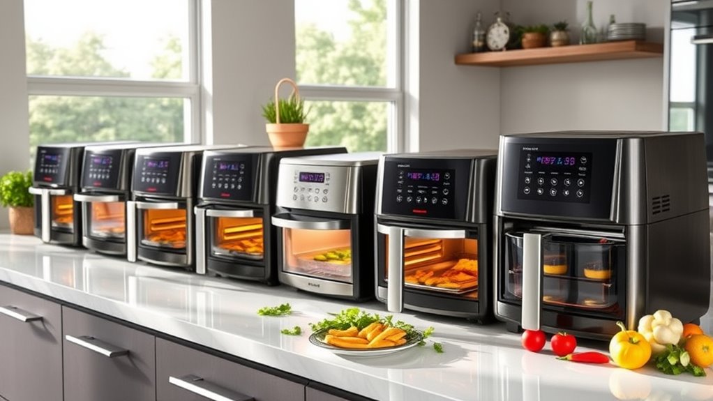 top air fryer toaster combos
